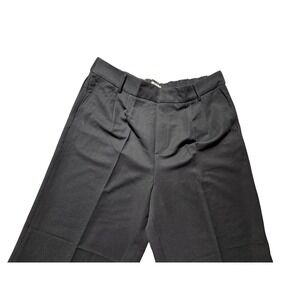 Steve Madden Womens Black Pleated Wide Leg Trouser Pants XL NWT DM43408W